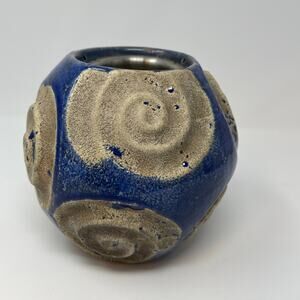 Blue Salt Glaze Pot